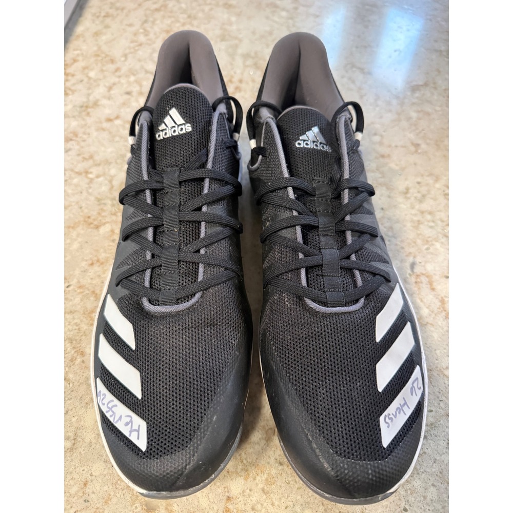 Adidas Speed Turf Mens Training Shoes Black White DB3431 Baseball Softball 12